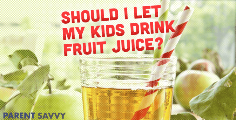 Should I let my kids drink fruit juice?
